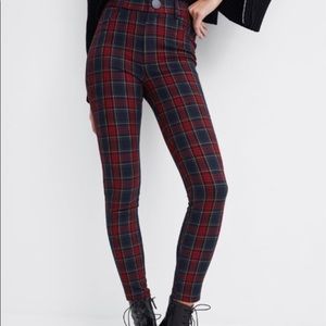 NWT Zara Tartan Pants